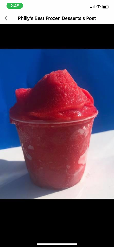 Red Fish Water Ice